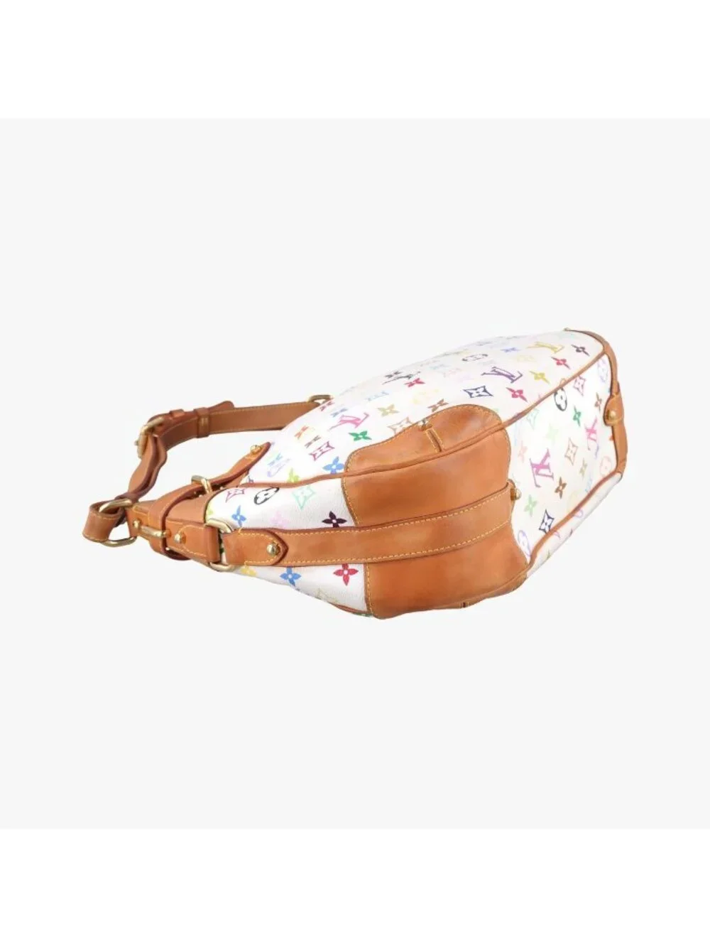Louis Vuitton Greta Blanc Monogram Multicolor Shoulder Bag